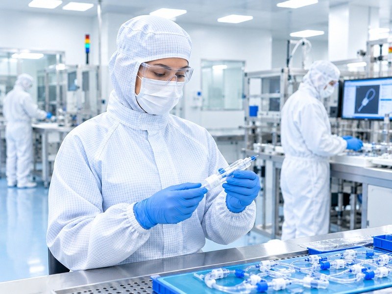 cleanroom workwear for medical device diagnostics manufacturing