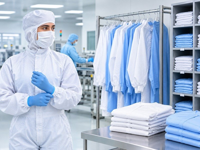 Cleanroom workwear rental programme assessment and garment planning